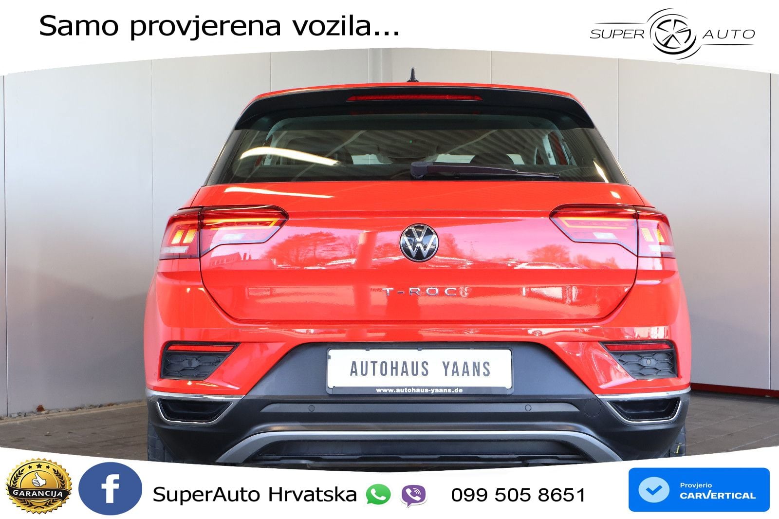 Volkswagen T-Roc 2.0 TDI (150 KS) DSG LED+GR SJED+ACC