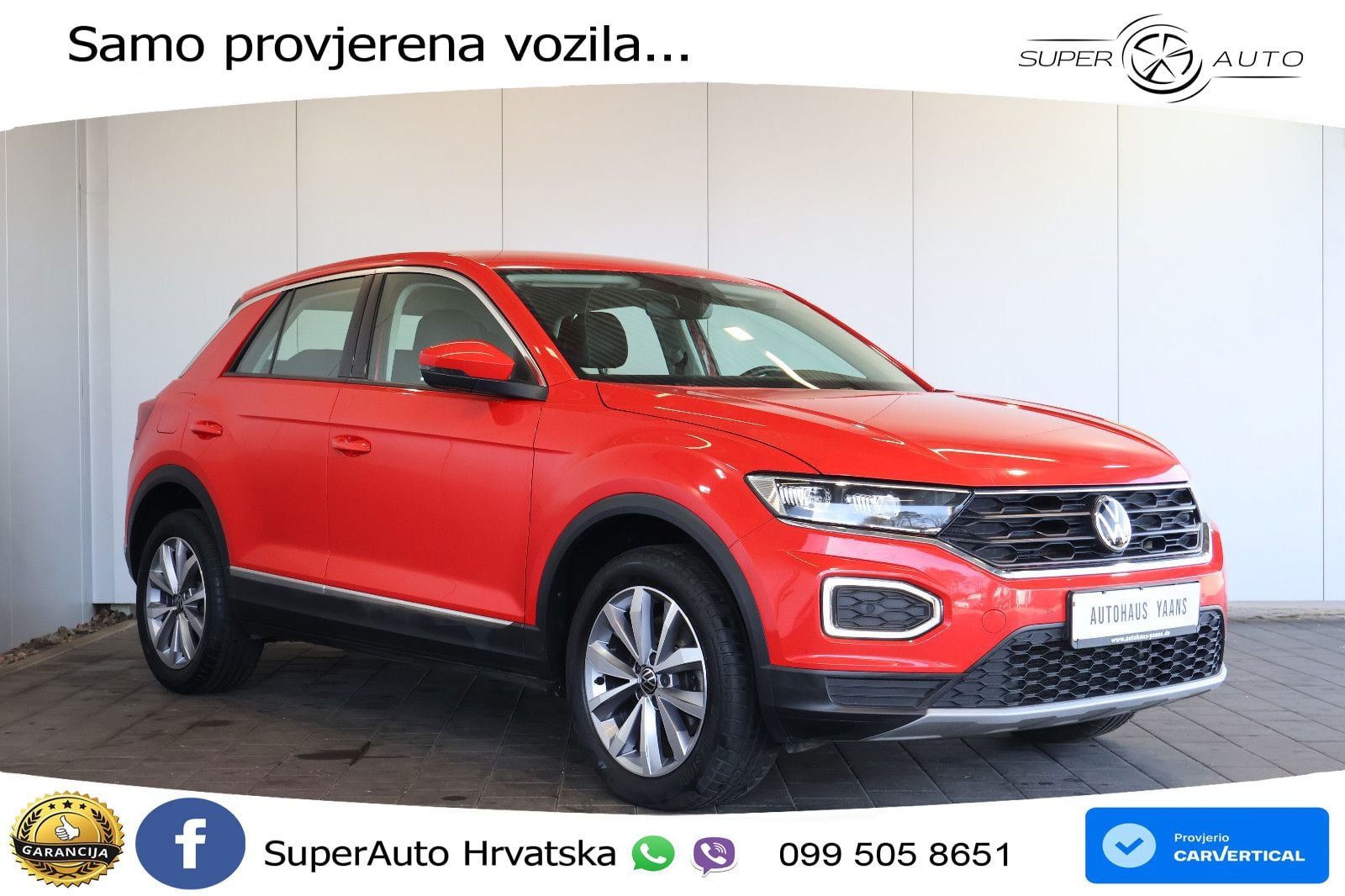 Volkswagen T-Roc 2.0 TDI (150 KS) DSG LED+GR SJED+ACC