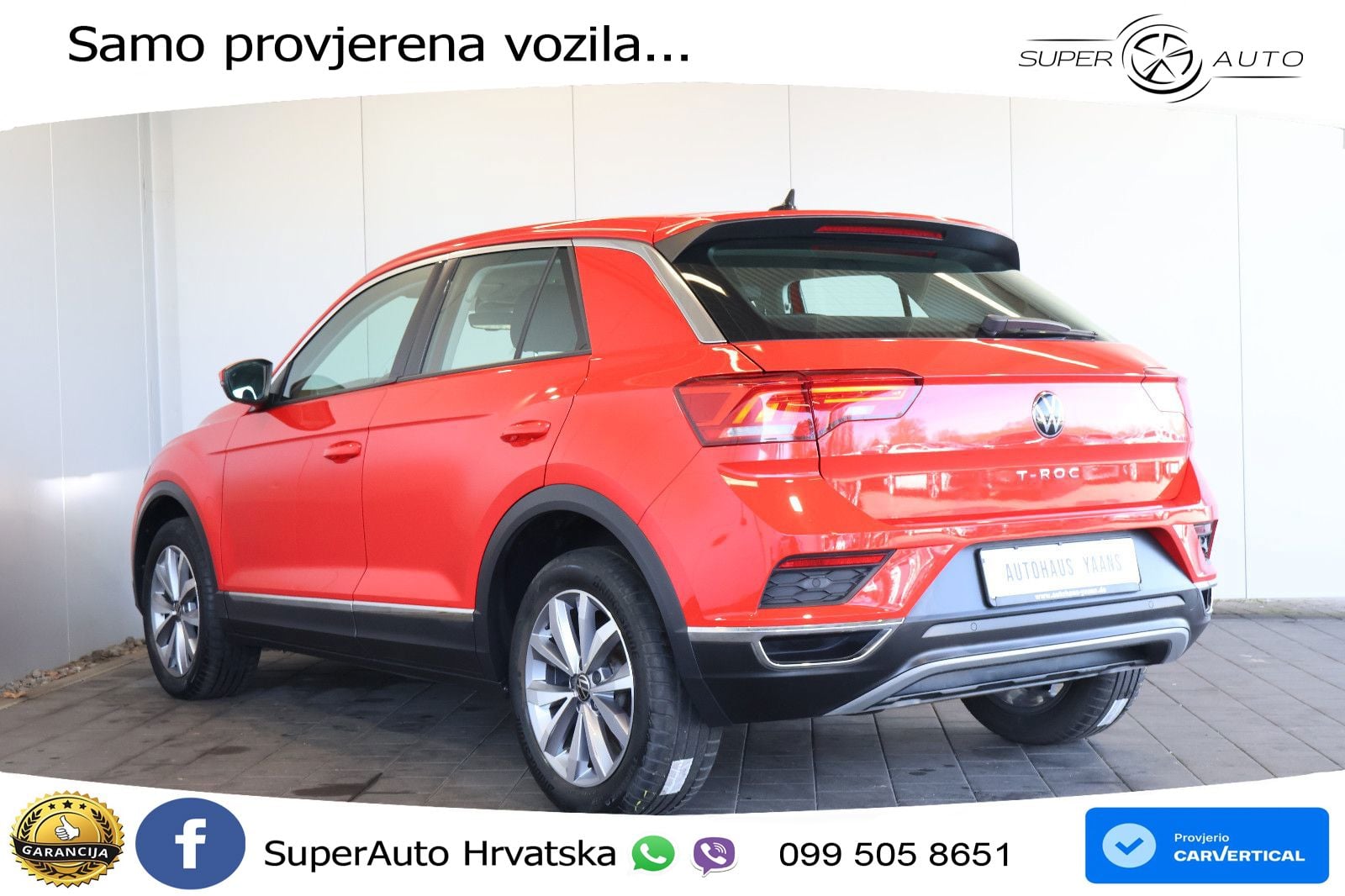 Volkswagen T-Roc 2.0 TDI (150 KS) DSG LED+GR SJED+ACC