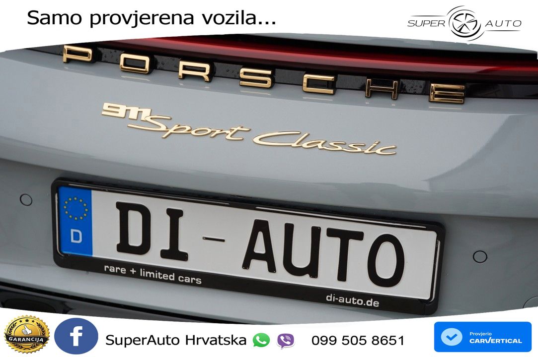 Porsche 911 Sport Classic 3.7 (550 KS)