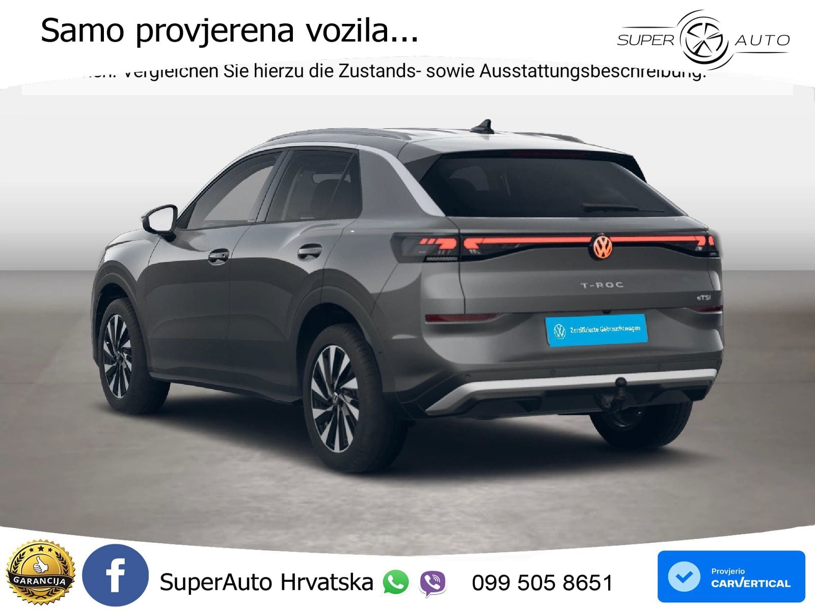 Volkswagen T-Roc II 1.5 eTSI (150 KS)  DSG LED+GR SJED+ACC
