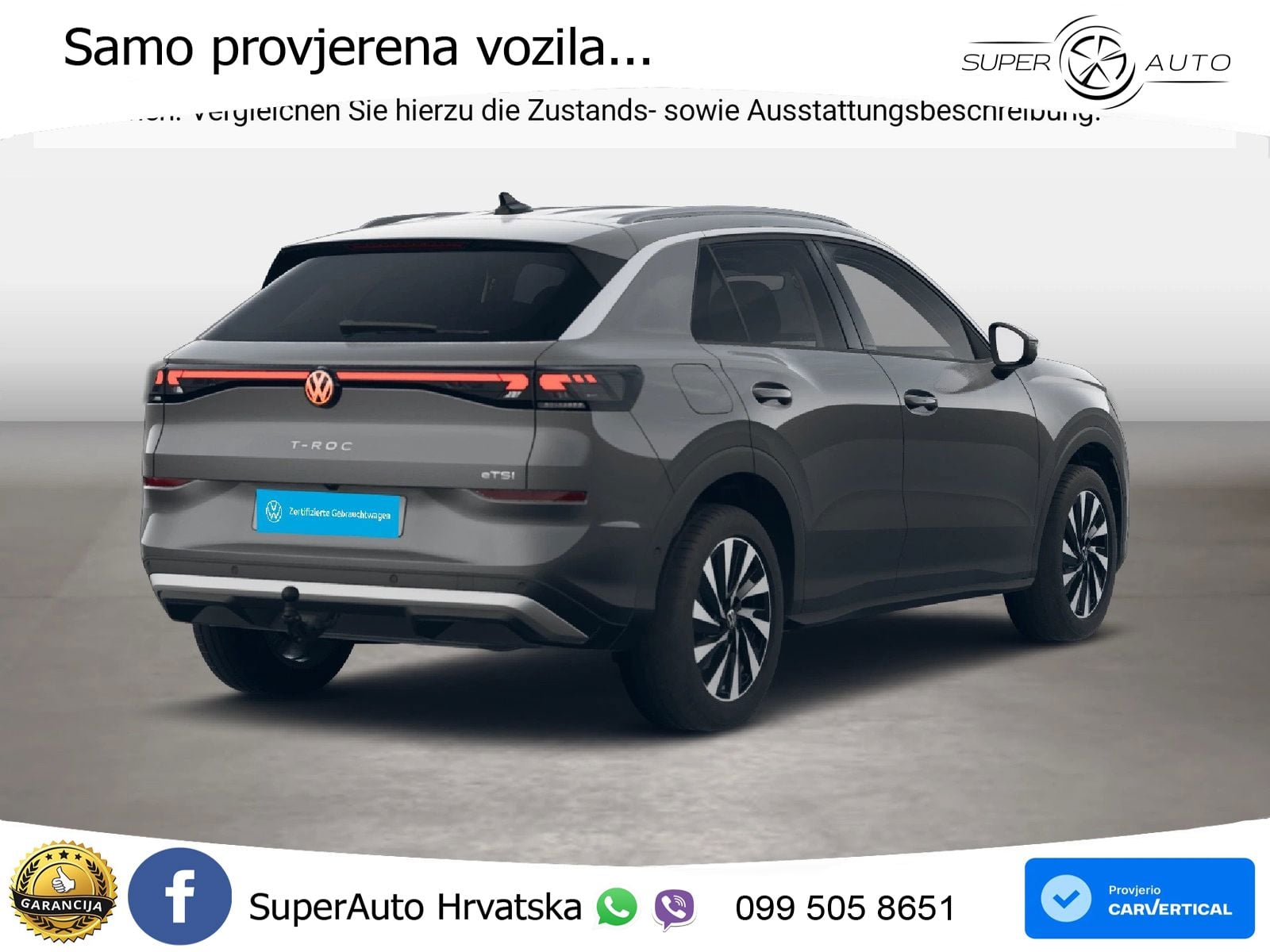 Volkswagen T-Roc II 1.5 eTSI (150 KS)  DSG LED+GR SJED+ACC