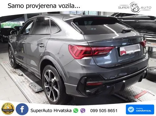 Audi Q3 Sportback 35 TFSI (150 KS) S tronic S line MATRIX+GR SJED+KAM