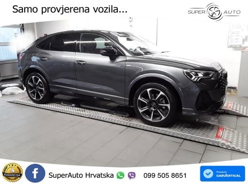 Audi Q3 Sportback 35 TFSI (150 KS) S tronic S line MATRIX+GR SJED+KAM