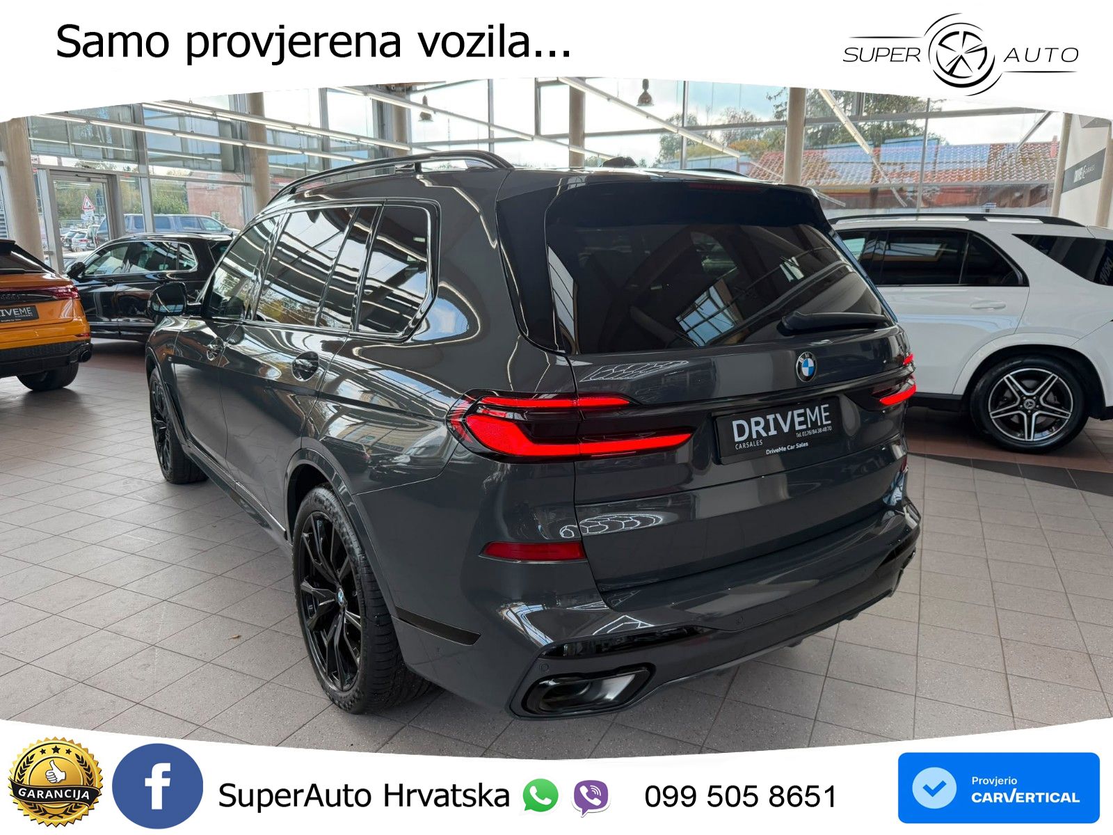 BMW X7 40d (352 KS) xDrive Steptronic M Sport LED+GR SJED+ACC