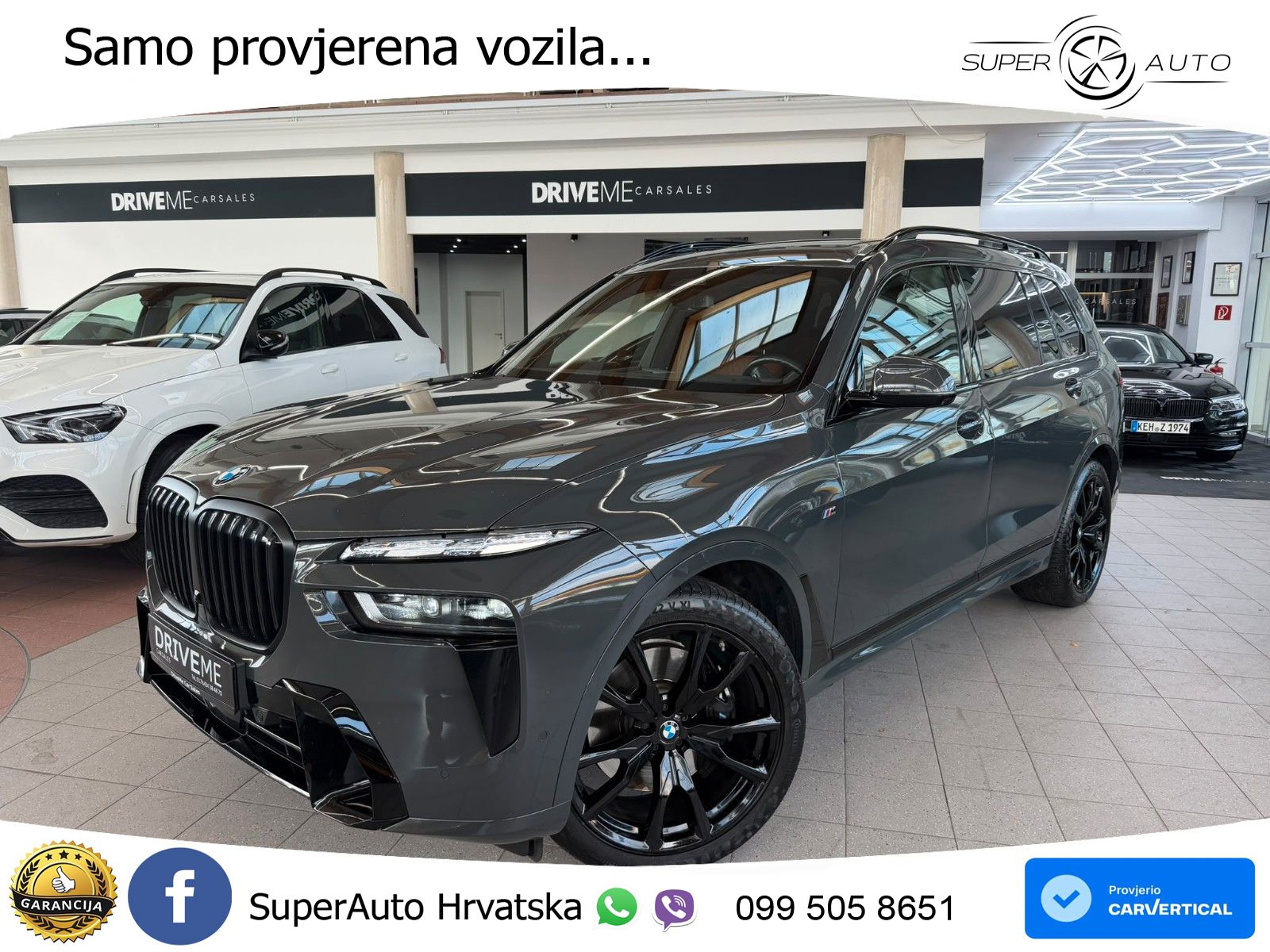 BMW X7 40d (352 KS) xDrive Steptronic M Sport LED+GR SJED+ACC
