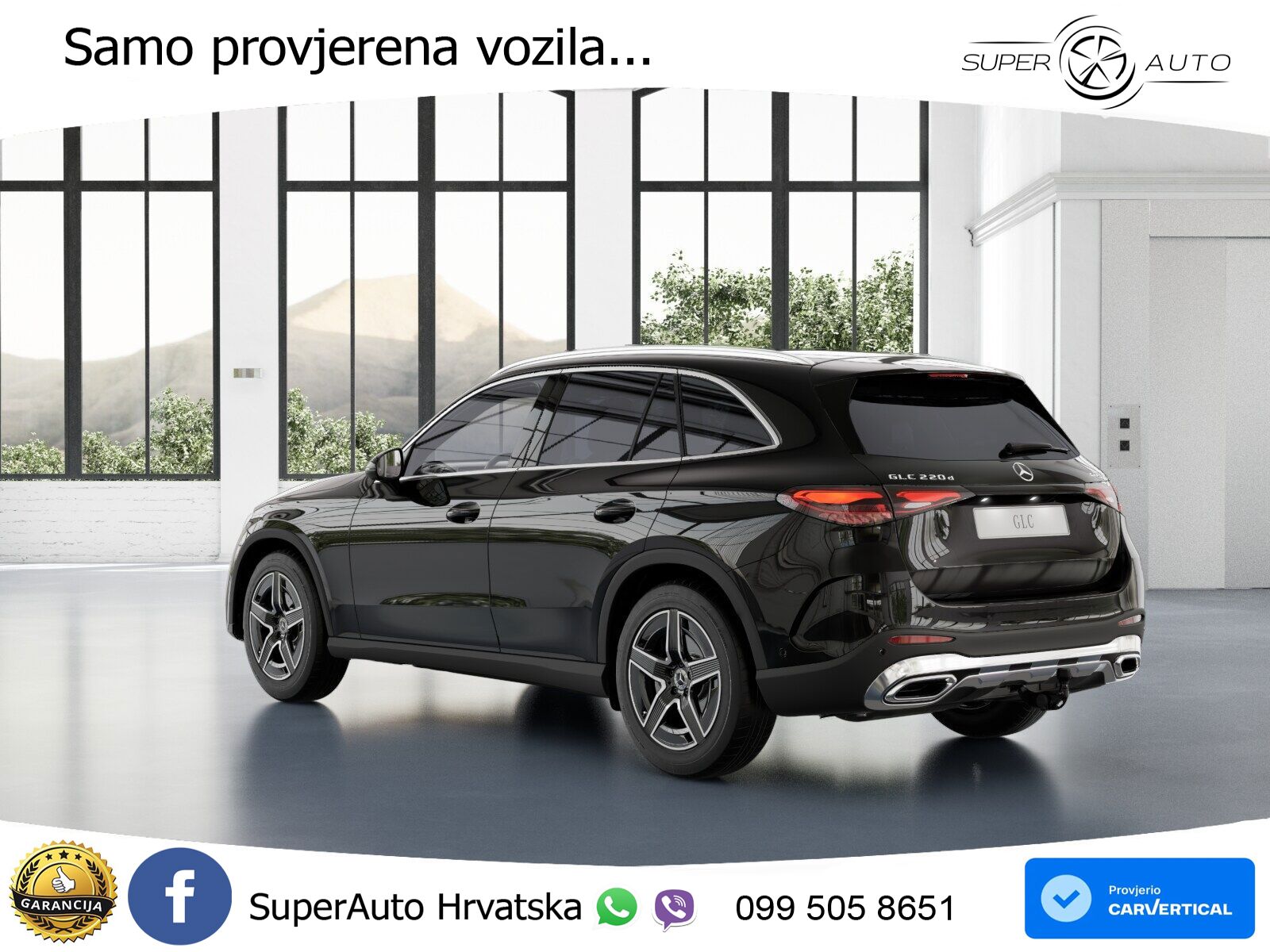 Mercedes GLC 220d (197 KS) 4MATIC 9G-TRONIC AMG LED+GR SJED+ACC