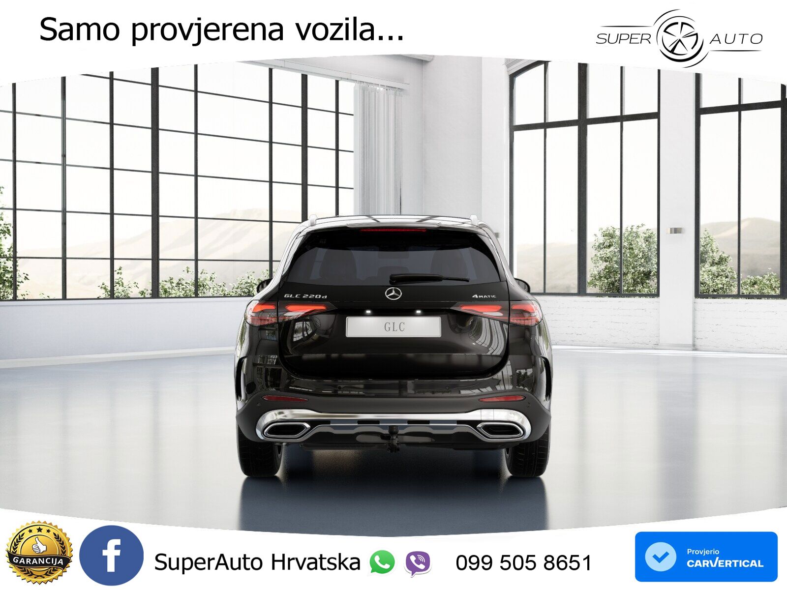 Mercedes GLC 220d (197 KS) 4MATIC 9G-TRONIC AMG LED+GR SJED+ACC