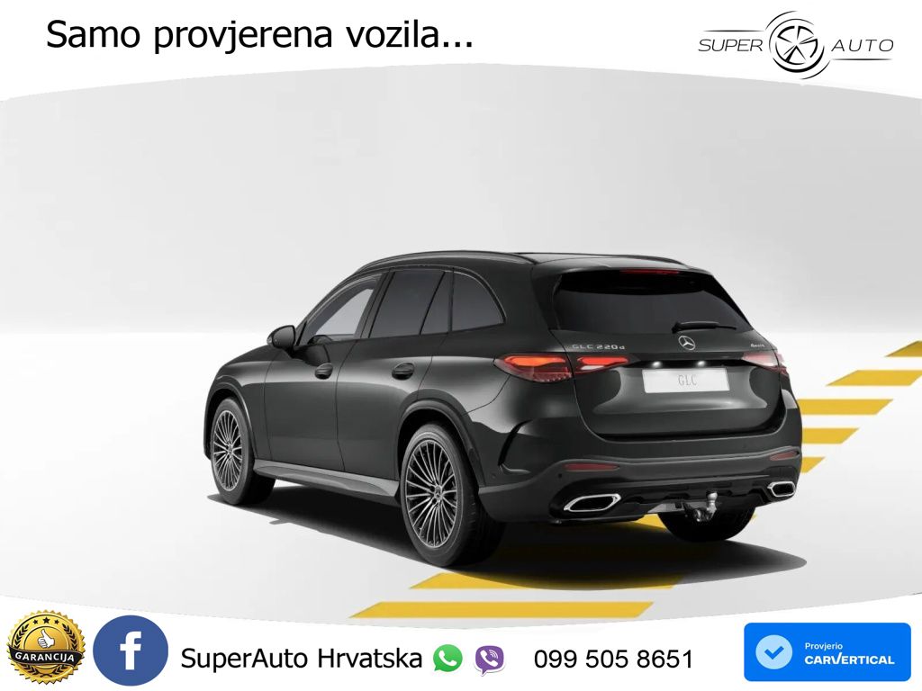 Mercedes GLC 220d (197 KS) 4MATIC 9G-TRONIC AMG ACC+GR SJED+360+PANO