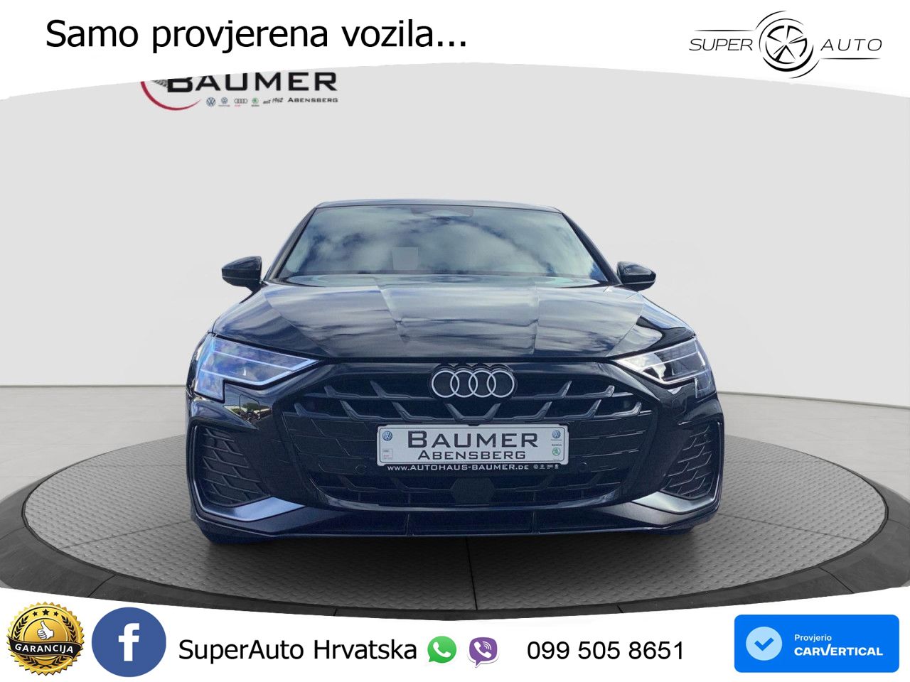 Audi A3 Sportback 40 TFSI (204 KS) quattro S tronic S line