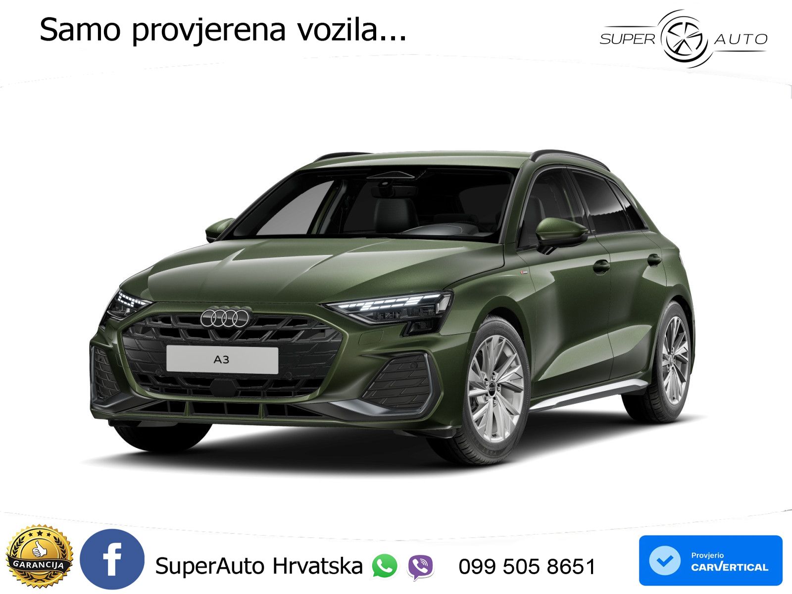 Audi A3 35 TFSI (150 KS) S tronic S line LED+GR SJED+ACC