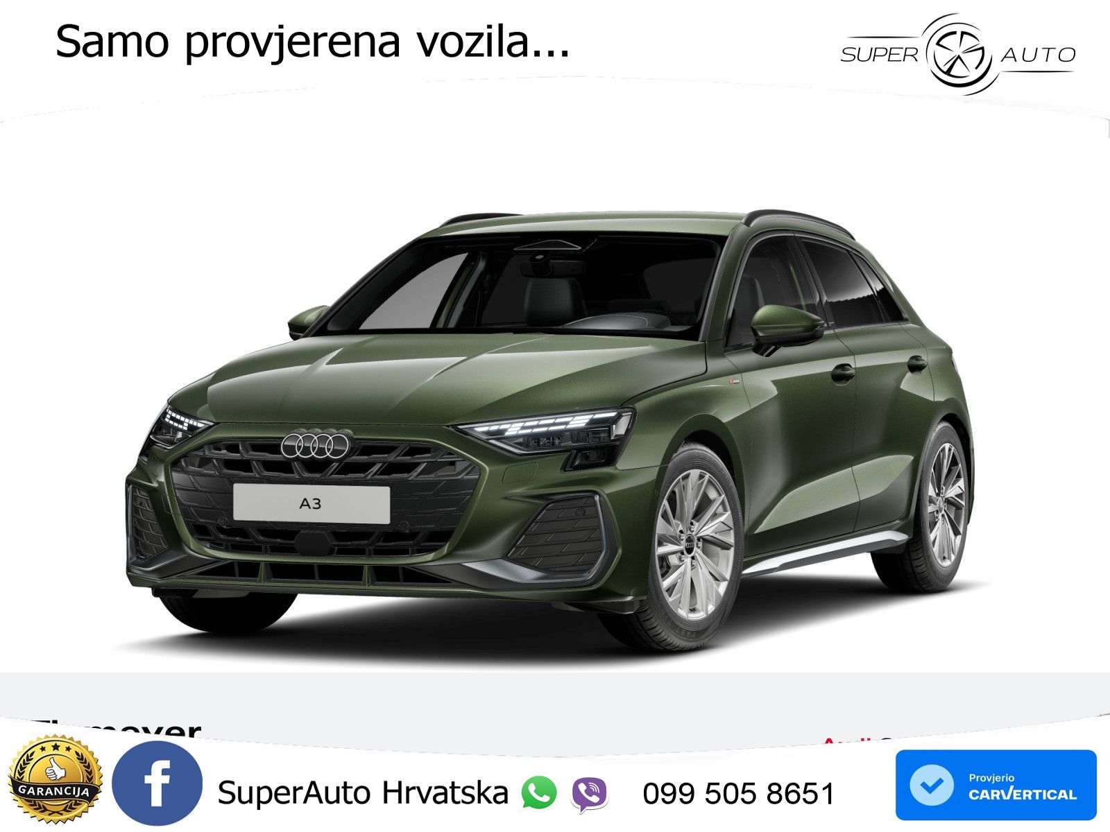 Audi A3 35 TFSI (150 KS) S tronic S line LED+GR SJED+ACC