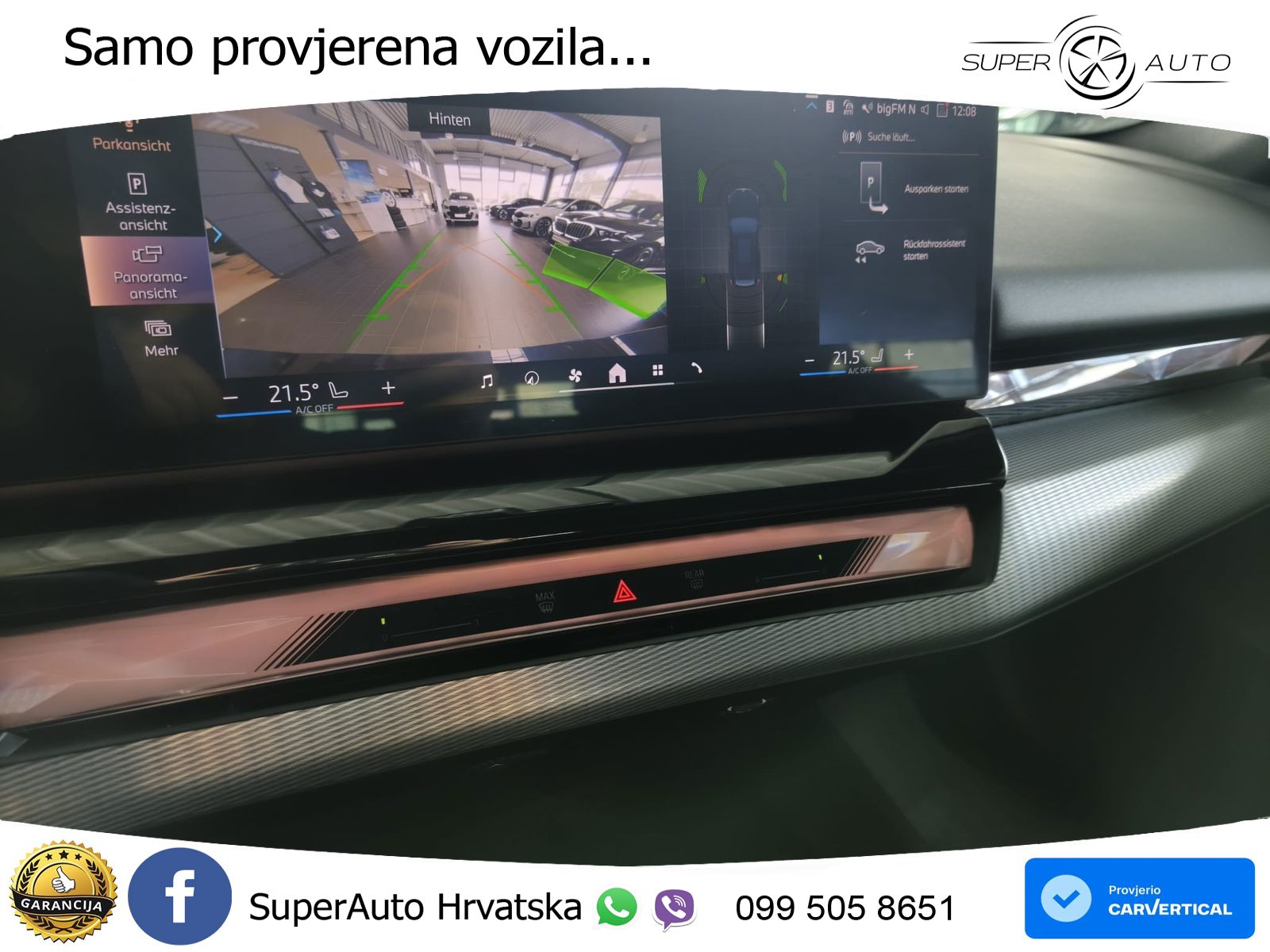 BMW 520i Touring (208 KS) Steptronic M Sport LED+GR SJED+ACC