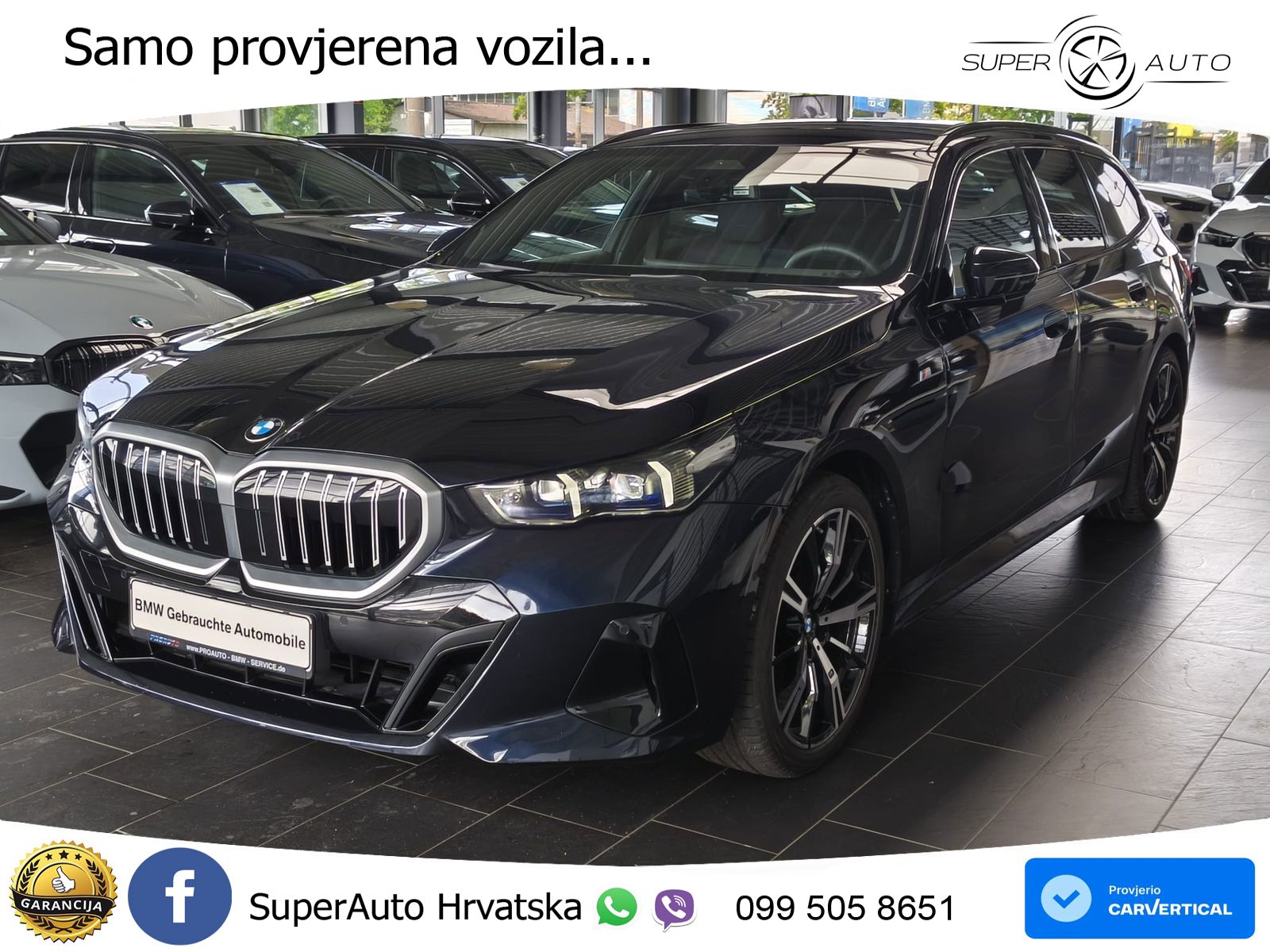 BMW 520i Touring (208 KS) Steptronic M Sport LED+GR SJED+ACC