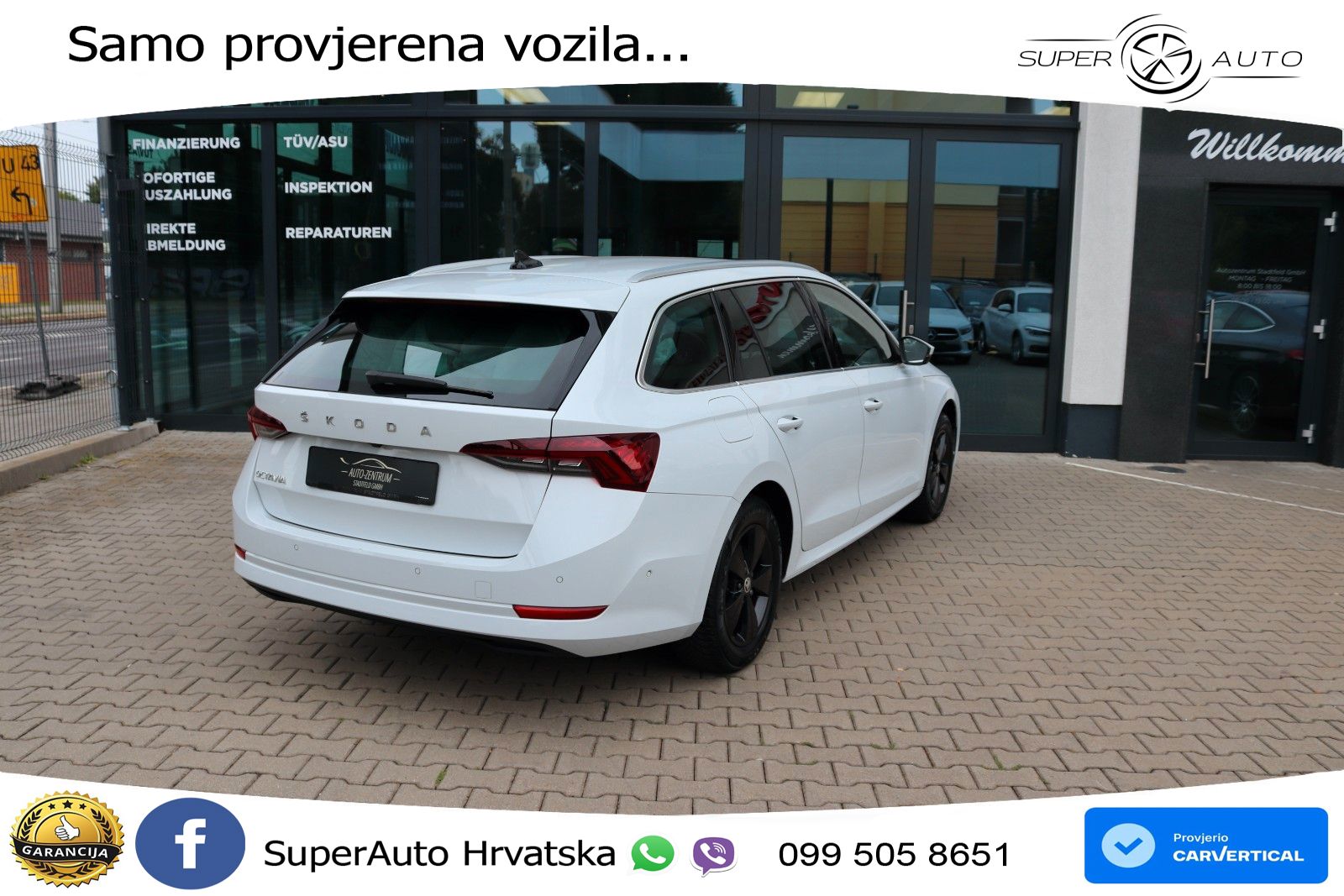 Škoda Octavia Combi 2.0 TDI (150 KS) DSG LED+GR SJED+ACC