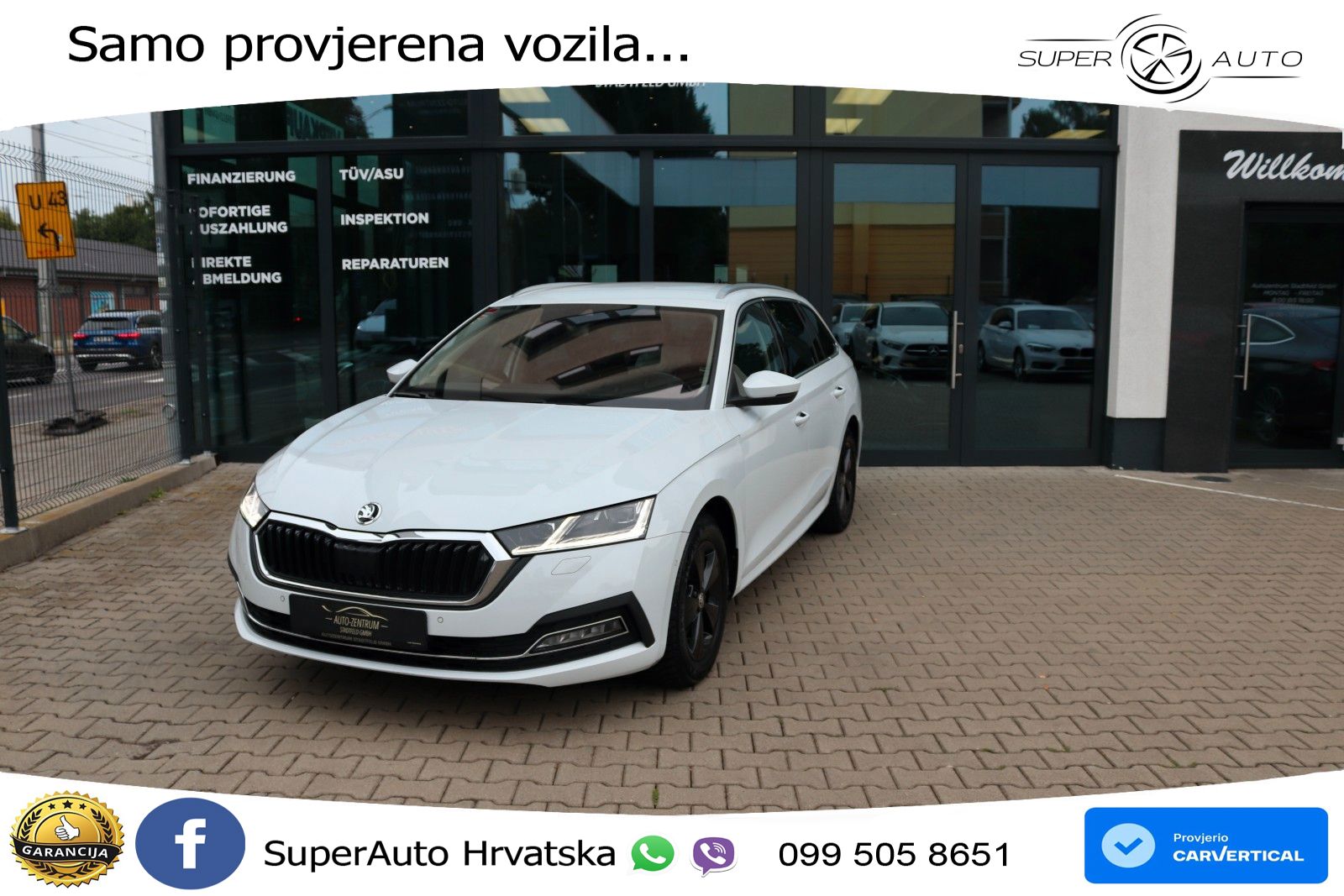 Škoda Octavia Combi 2.0 TDI (150 KS) DSG LED+GR SJED+ACC