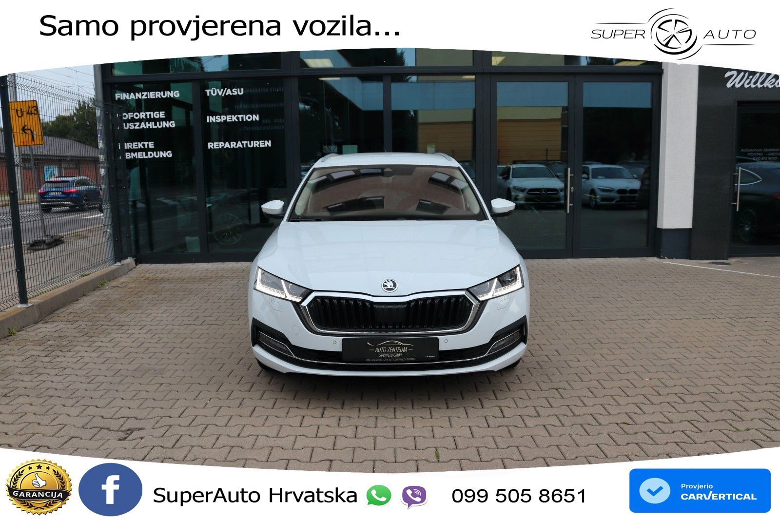 Škoda Octavia Combi 2.0 TDI (150 KS) DSG LED+GR SJED+ACC
