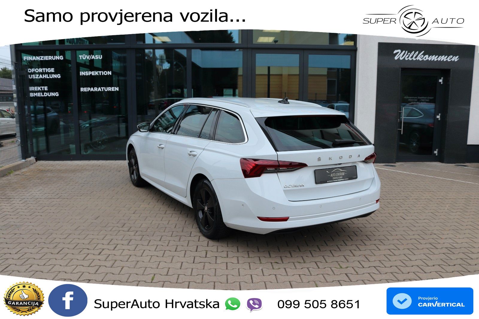 Škoda Octavia Combi 2.0 TDI (150 KS) DSG LED+GR SJED+ACC
