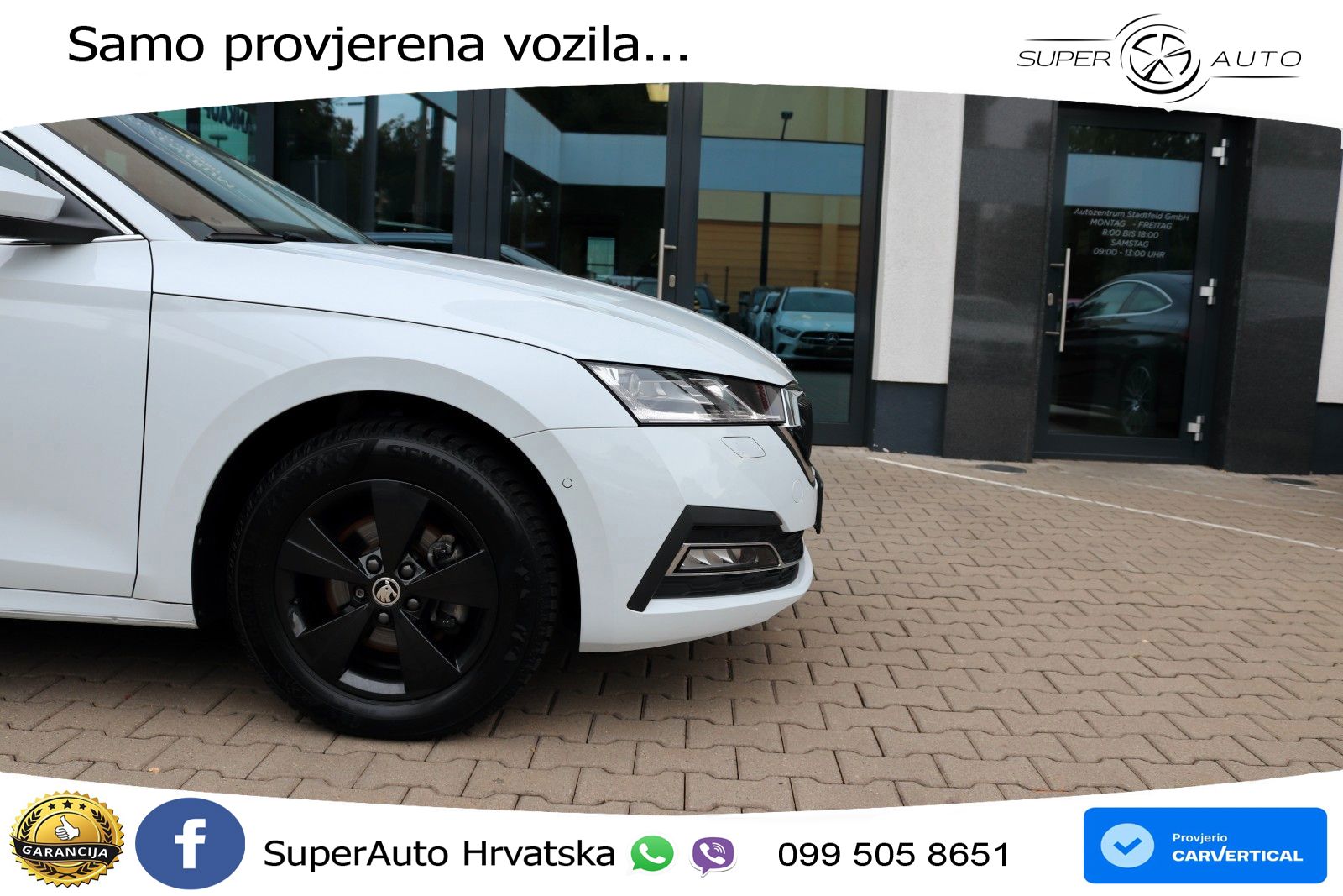 Škoda Octavia Combi 2.0 TDI (150 KS) DSG LED+GR SJED+ACC