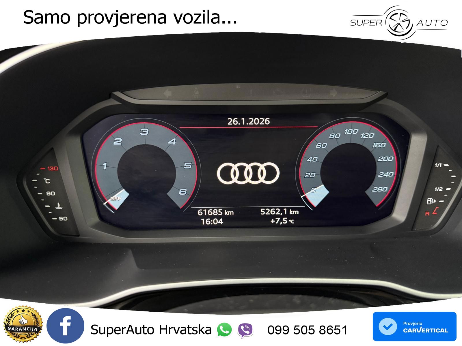 Audi Q3 Sportback 35 TDI (150 KS) S tronic S line
