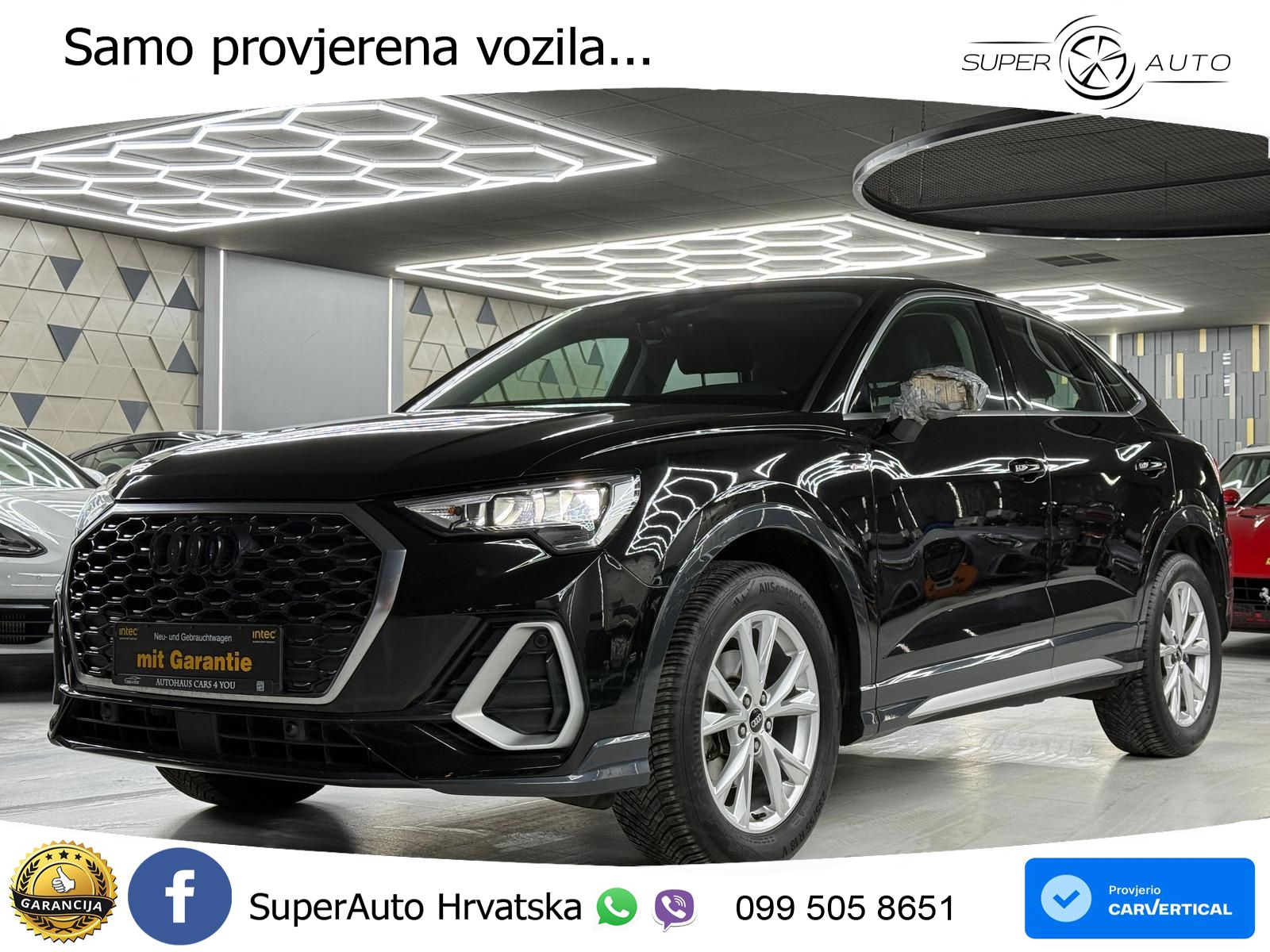 Audi Q3 Sportback 35 TDI (150 KS) S tronic S line