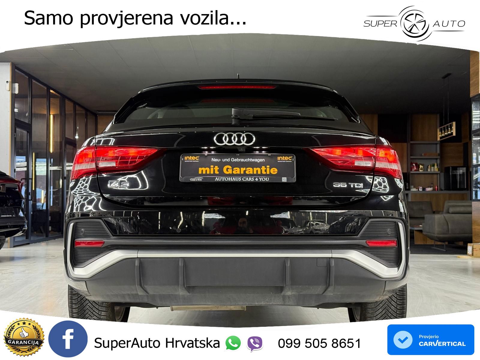 Audi Q3 Sportback 35 TDI (150 KS) S tronic S line