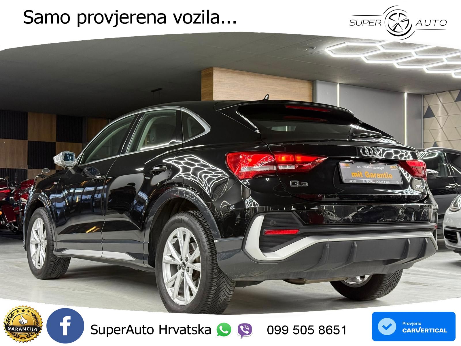 Audi Q3 Sportback 35 TDI (150 KS) S tronic S line
