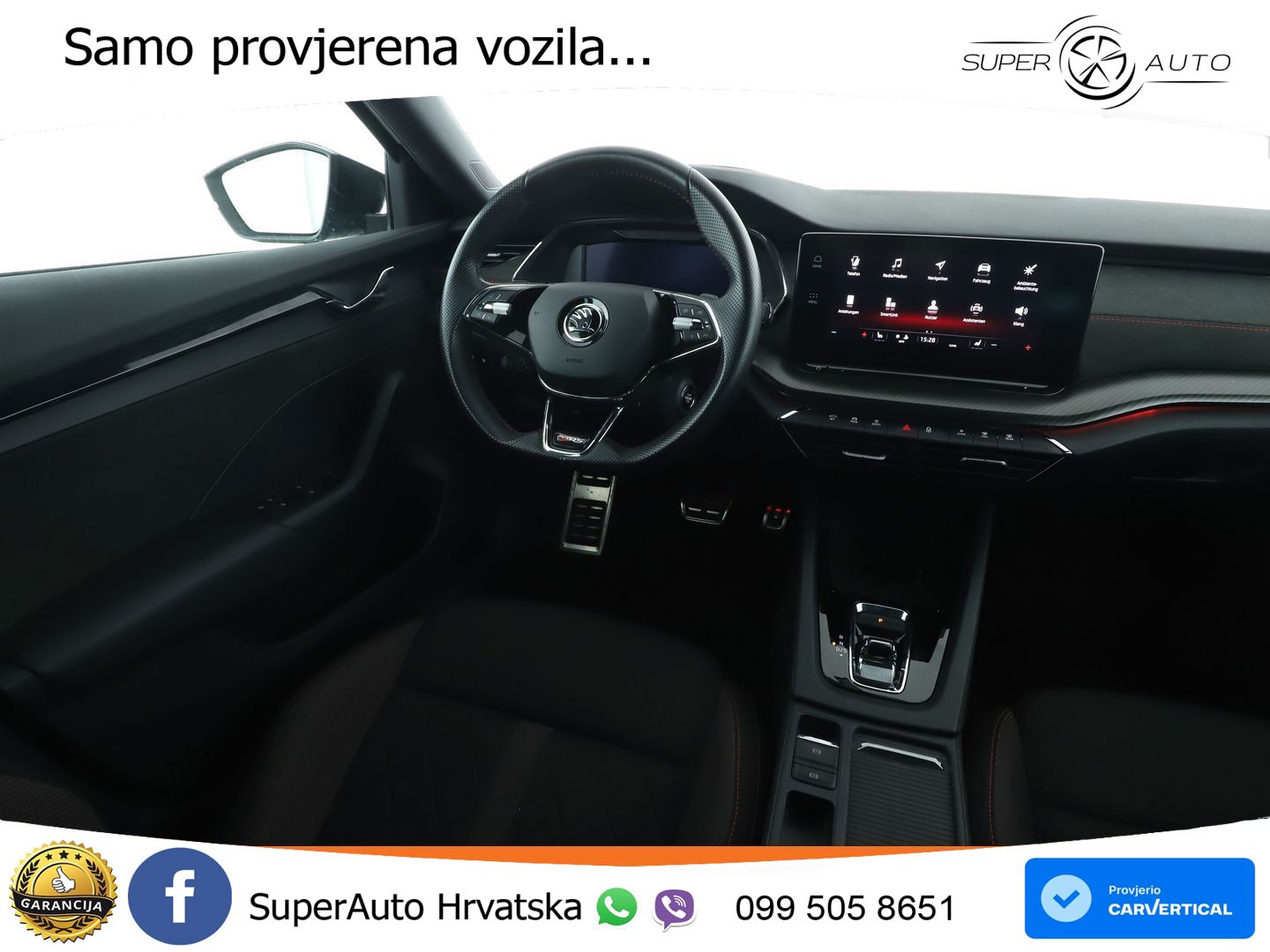Škoda Octavia Combi RS 2.0 TDI (200 KS) DSG LED+GR SJED+ACC