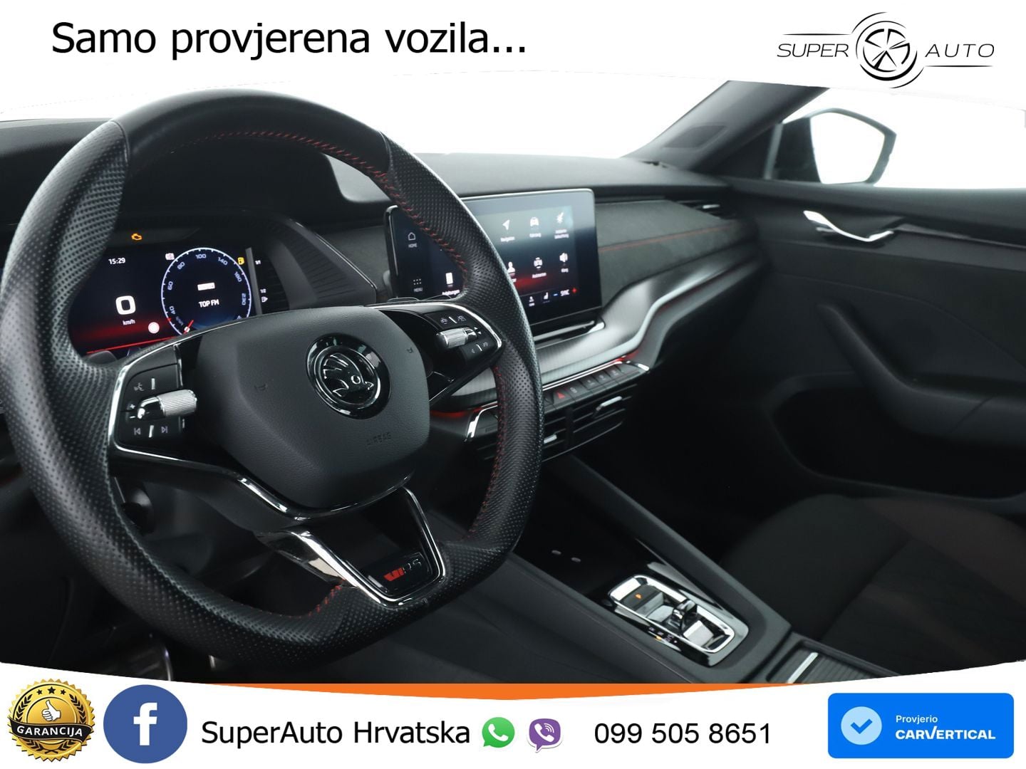 Škoda Octavia Combi RS 2.0 TDI (200 KS) DSG LED+GR SJED+ACC