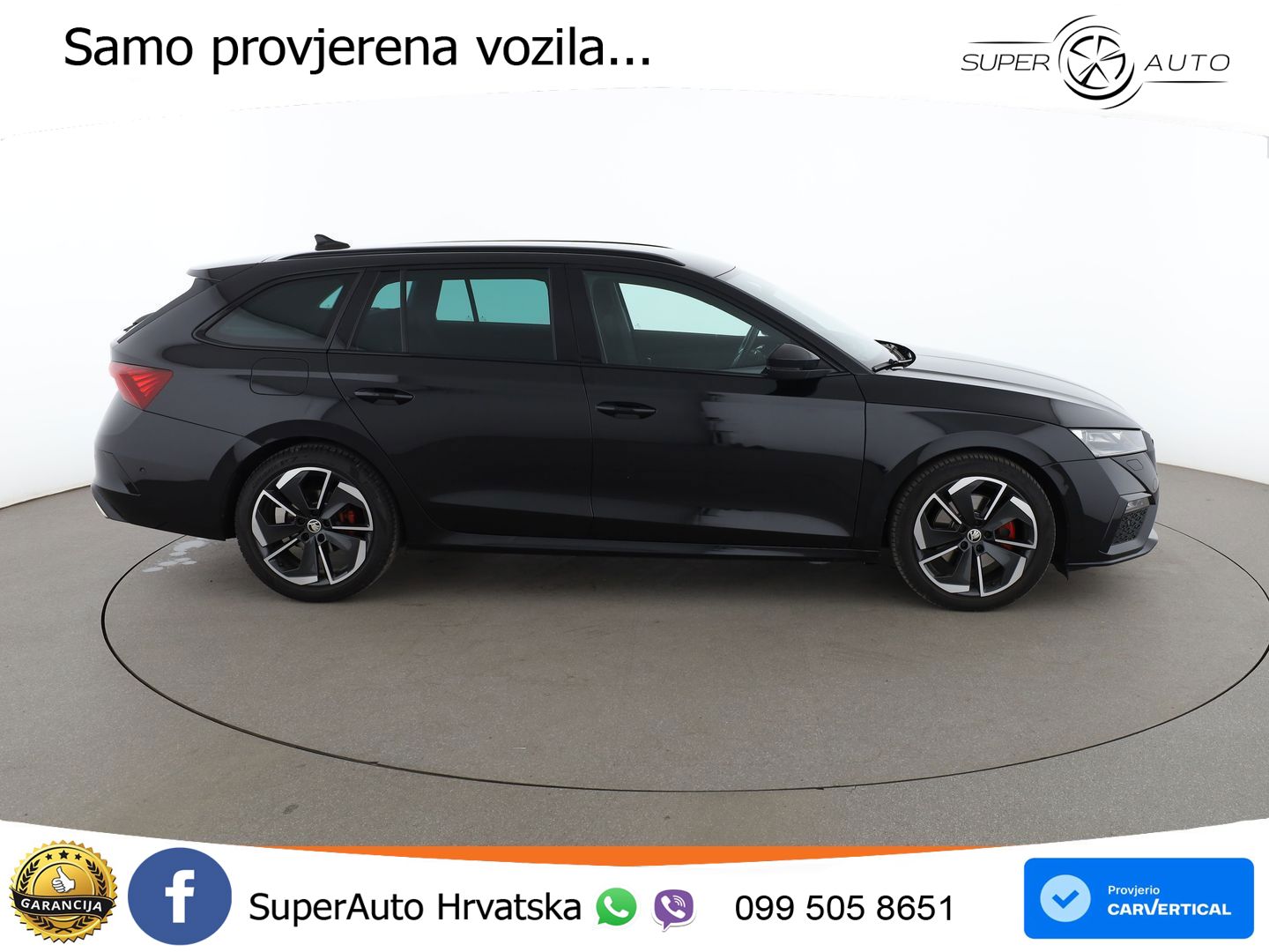 Škoda Octavia Combi RS 2.0 TDI (200 KS) DSG LED+GR SJED+ACC