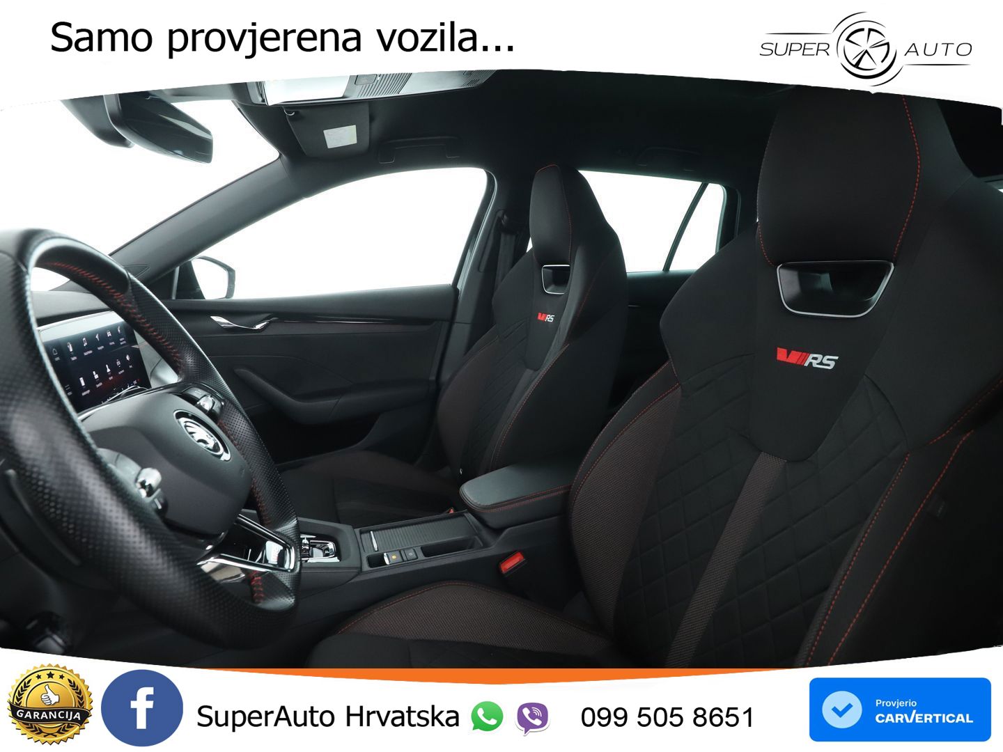 Škoda Octavia Combi RS 2.0 TDI (200 KS) DSG LED+GR SJED+ACC