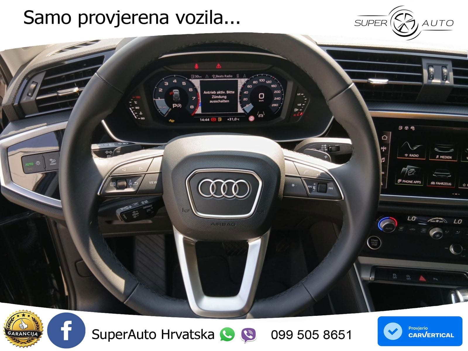 Audi Q3 1.5 TFSI (150 KS) S tronic LED+GR SJED+ACC