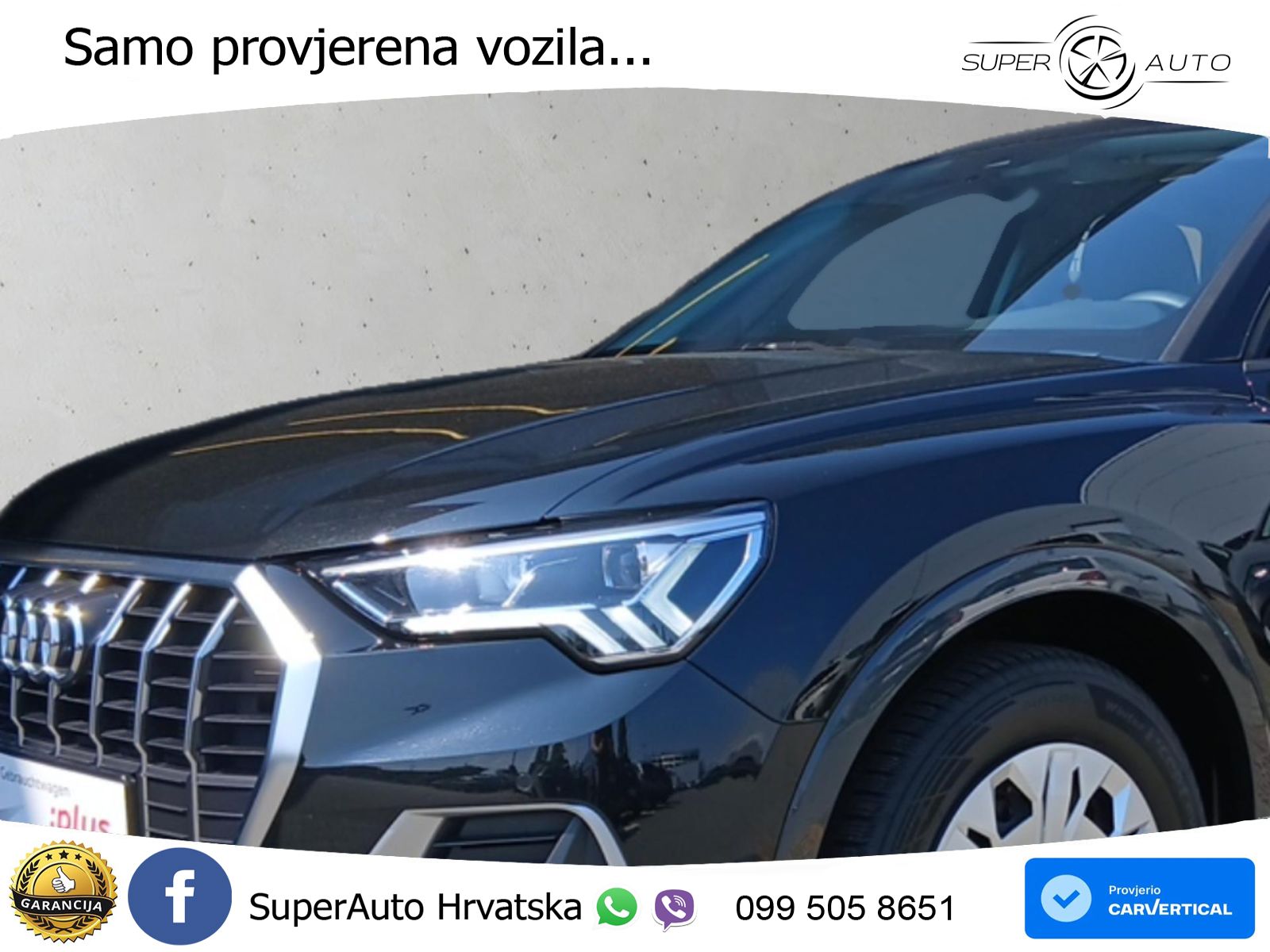 Audi Q3 1.5 TFSI (150 KS) S tronic LED+GR SJED+ACC
