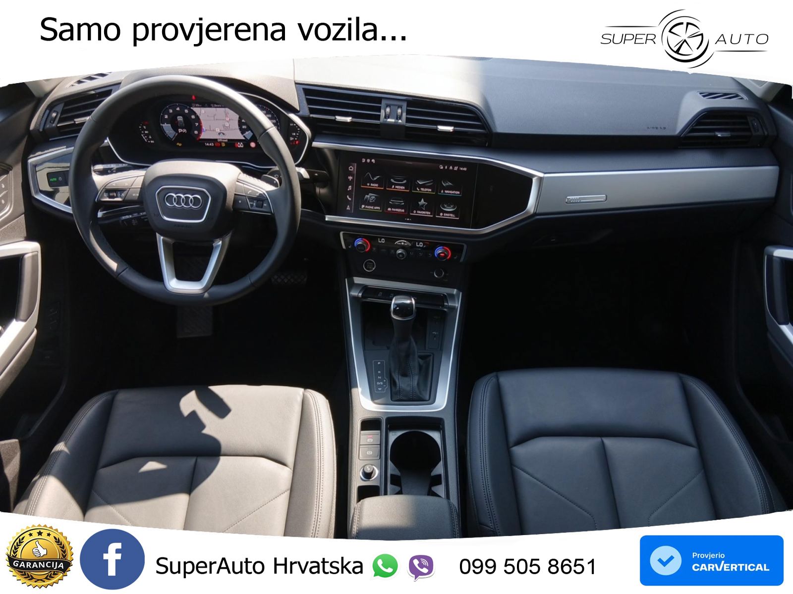 Audi Q3 1.5 TFSI (150 KS) S tronic LED+GR SJED+ACC