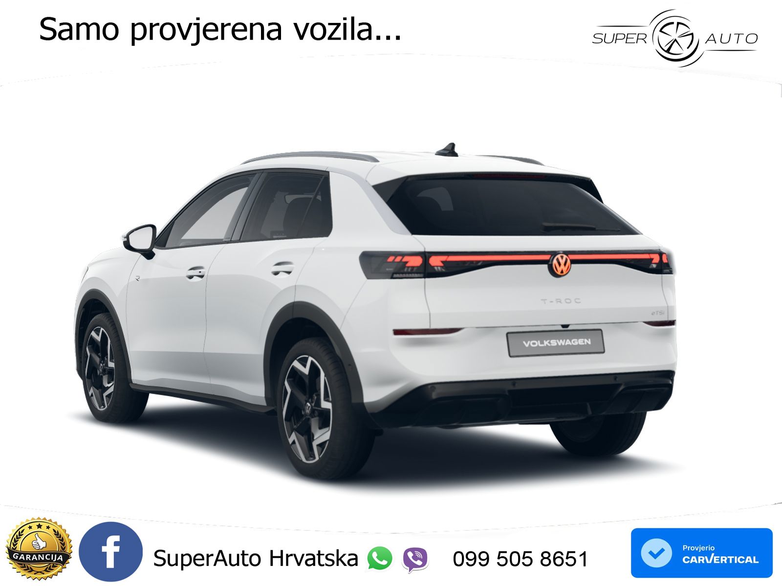 Volkswagen T-Roc 1.5 eTSI (150 KS)  DSG MATRIX+GR SJED+KAM