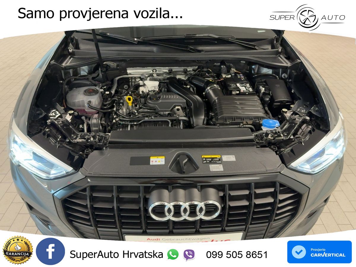Audi Q3 35 TFSI (150 KS) S tronic advanced LED+GR SJED+ACC