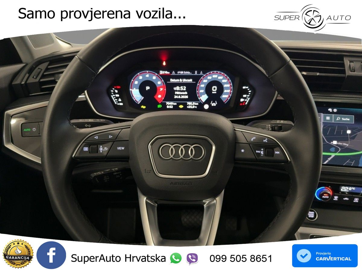 Audi Q3 35 TFSI (150 KS) S tronic advanced LED+GR SJED+ACC