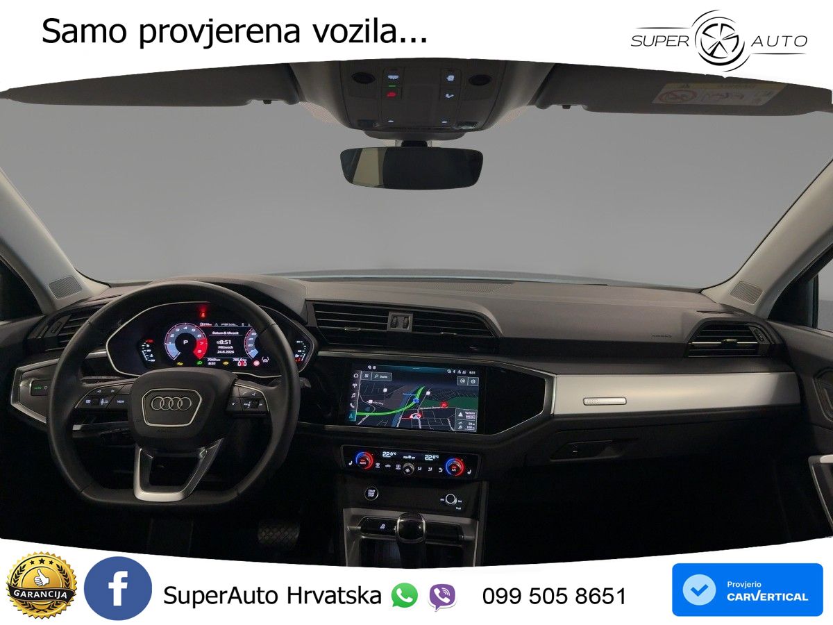 Audi Q3 35 TFSI (150 KS) S tronic advanced LED+GR SJED+ACC