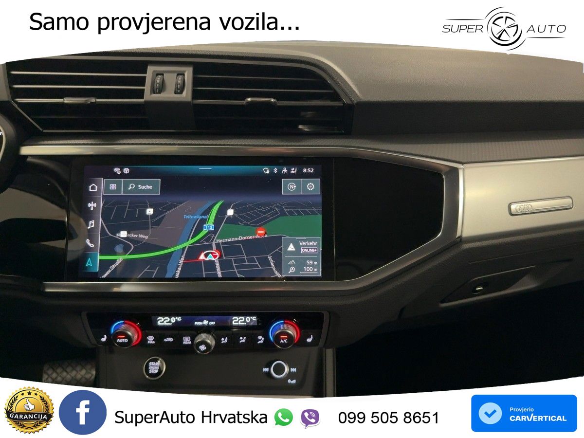 Audi Q3 35 TFSI (150 KS) S tronic advanced LED+GR SJED+ACC