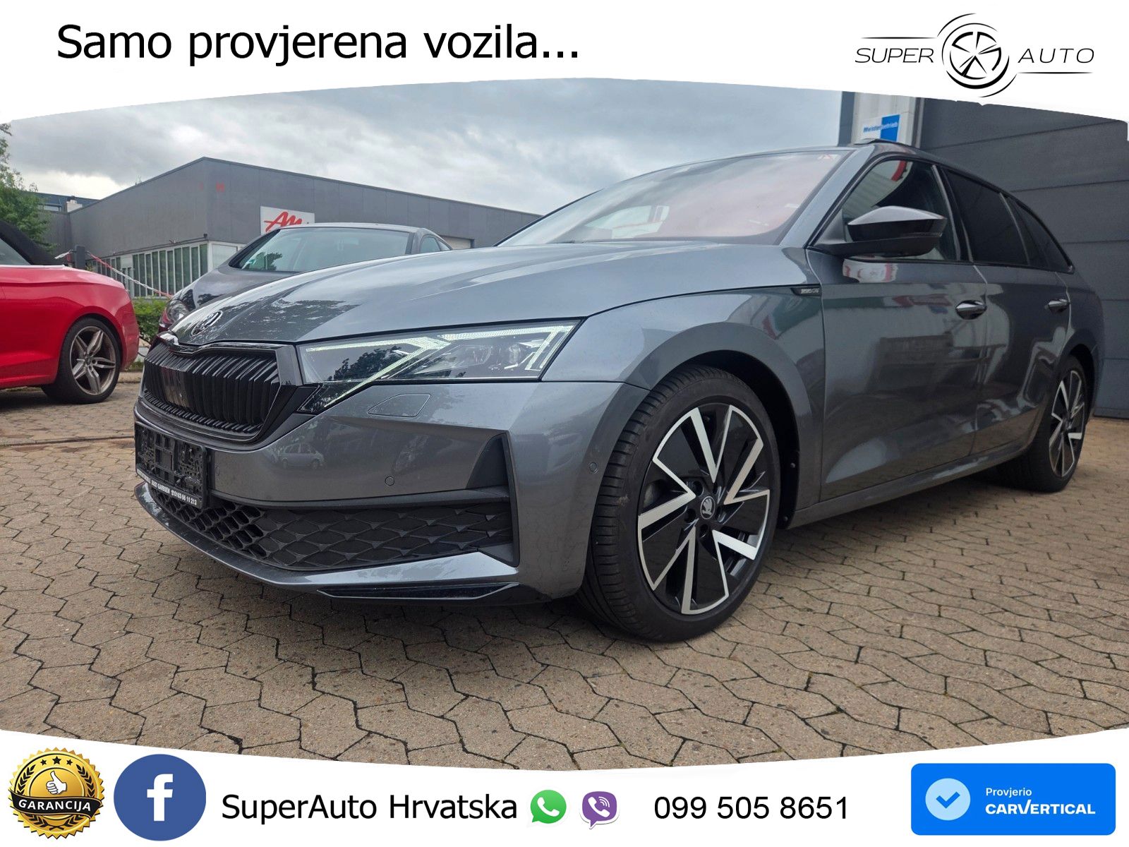 Škoda Octavia Combi 2.0 TDI (150 KS) DSG SportLine LED+GR SJED+ACC