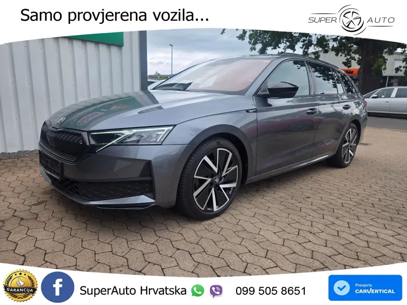 Škoda Octavia Combi 2.0 TDI (150 KS) DSG SportLine LED+GR SJED+ACC
