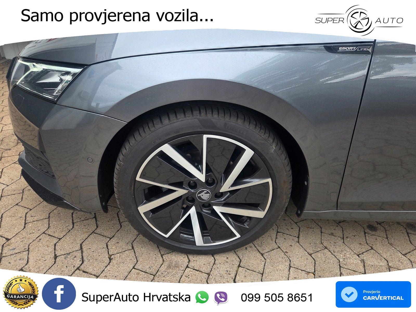 Škoda Octavia Combi 2.0 TDI (150 KS) DSG SportLine LED+GR SJED+ACC