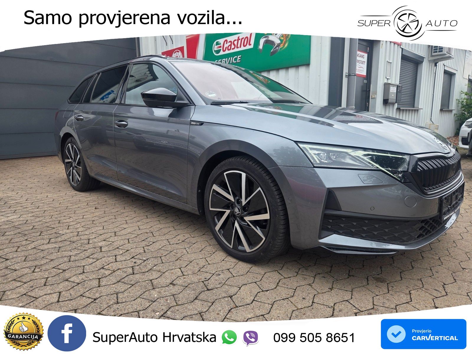 Škoda Octavia Combi 2.0 TDI (150 KS) DSG SportLine LED+GR SJED+ACC