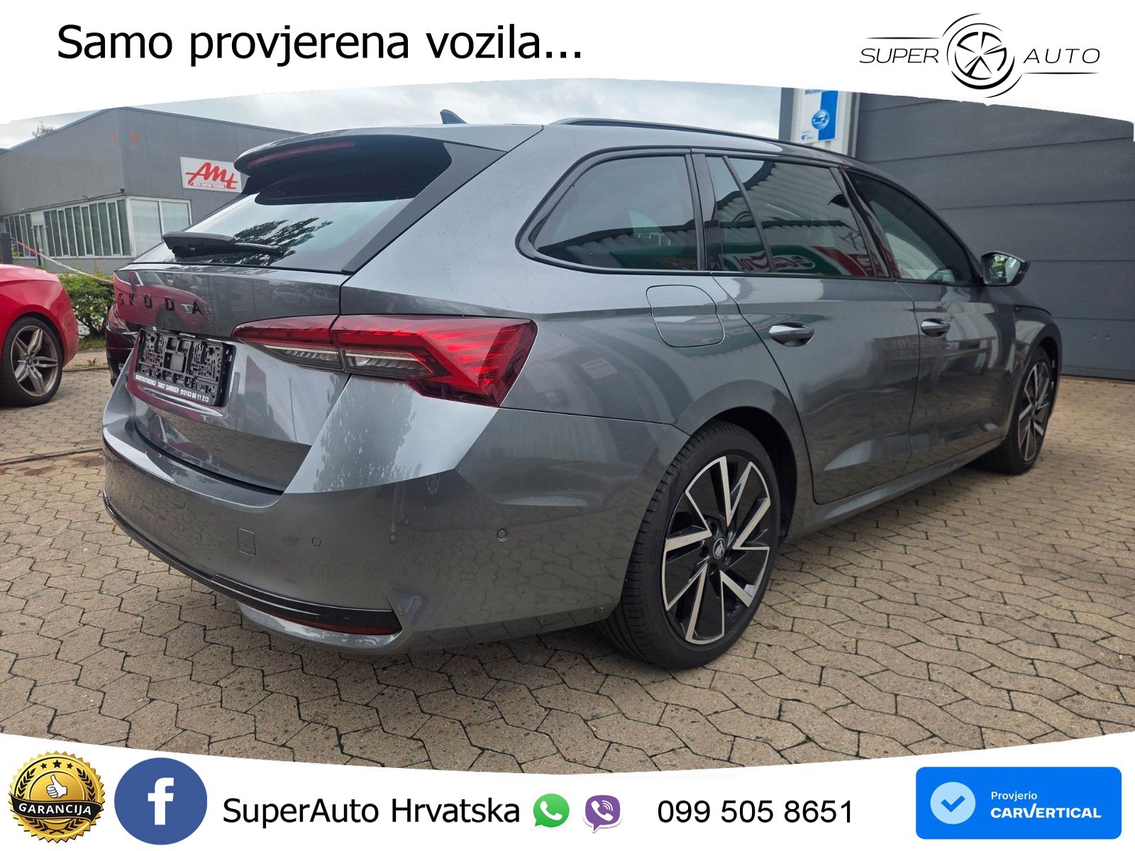 Škoda Octavia Combi 2.0 TDI (150 KS) DSG SportLine LED+GR SJED+ACC