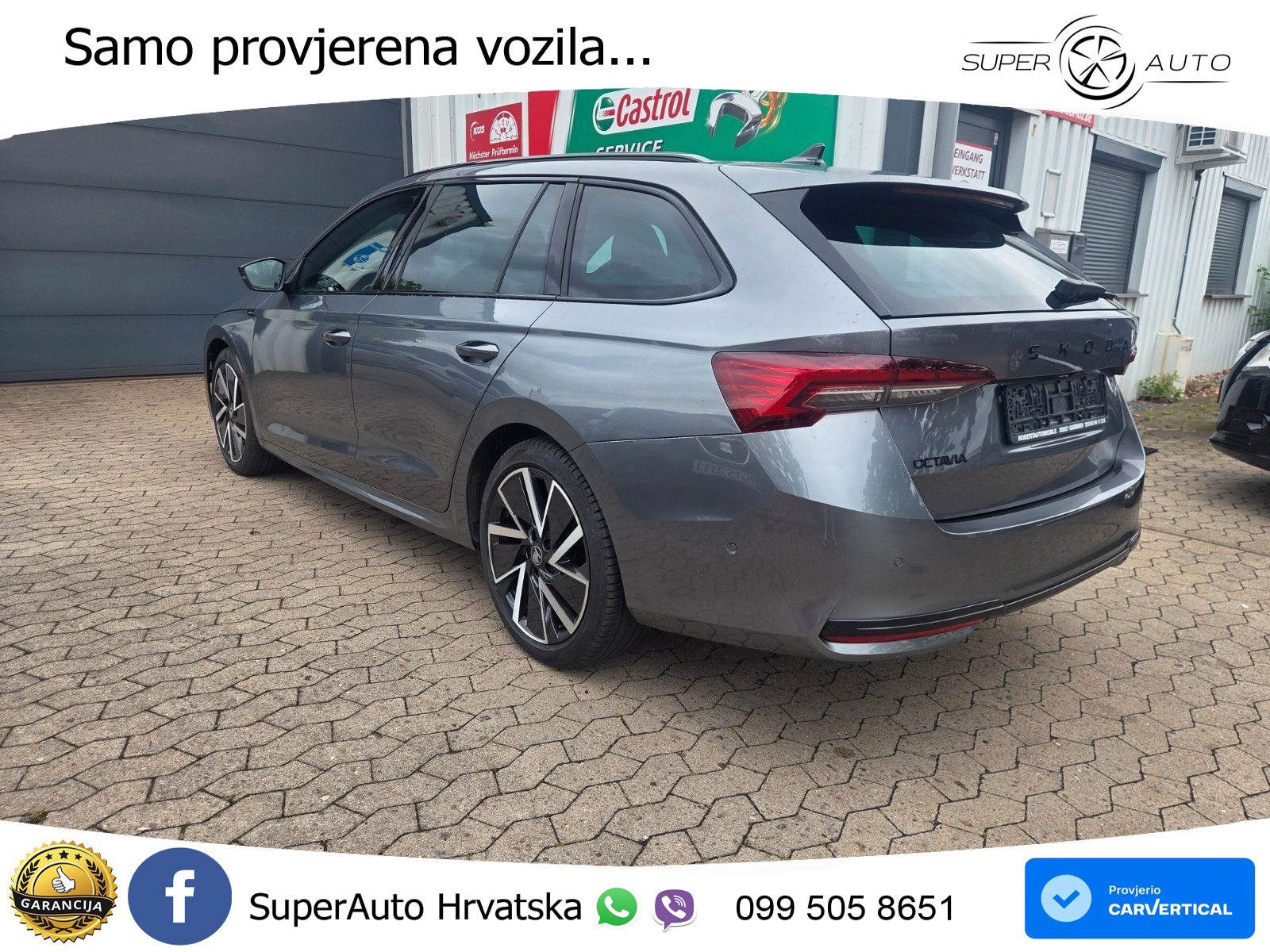 Škoda Octavia Combi 2.0 TDI (150 KS) DSG SportLine LED+GR SJED+ACC