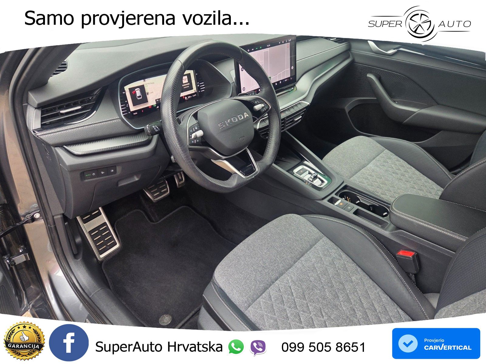 Škoda Octavia Combi 2.0 TDI (150 KS) DSG SportLine LED+GR SJED+ACC
