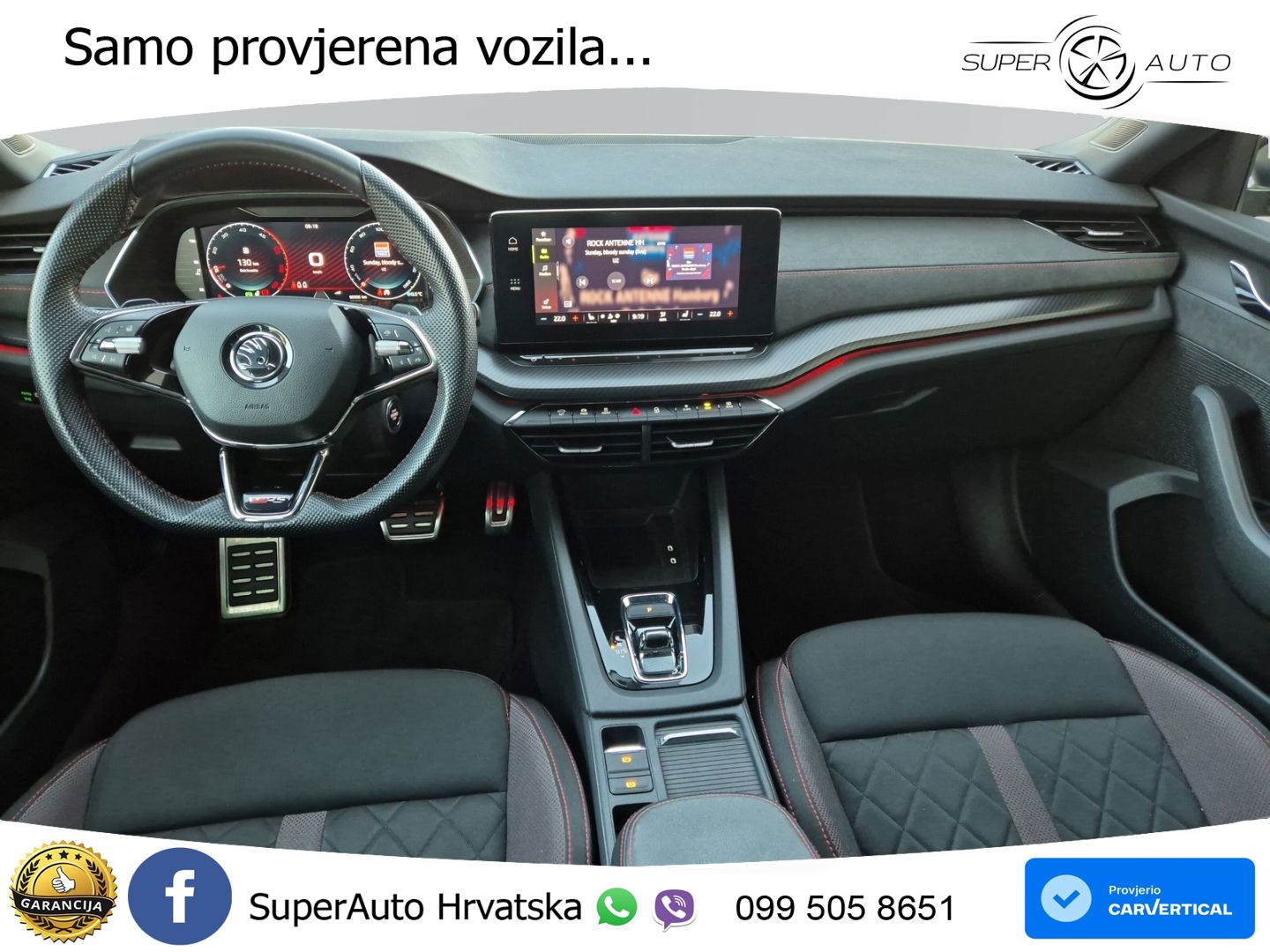 Škoda Octavia Combi RS 2.0 TDI (200 KS) DSG