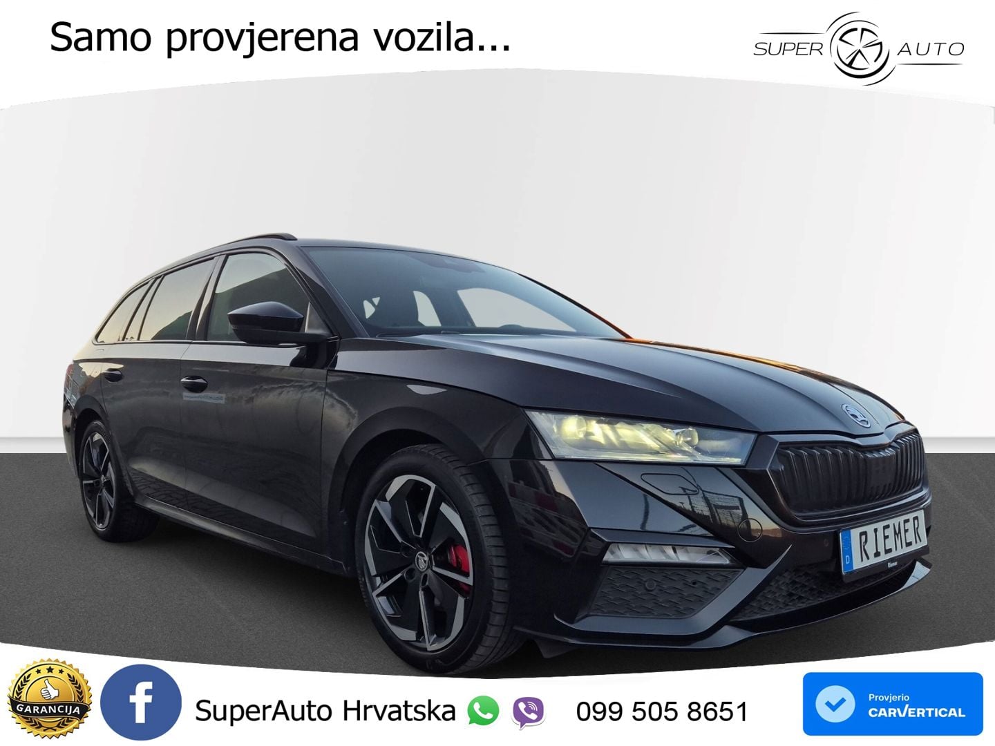 Škoda Octavia Combi RS 2.0 TDI (200 KS) DSG