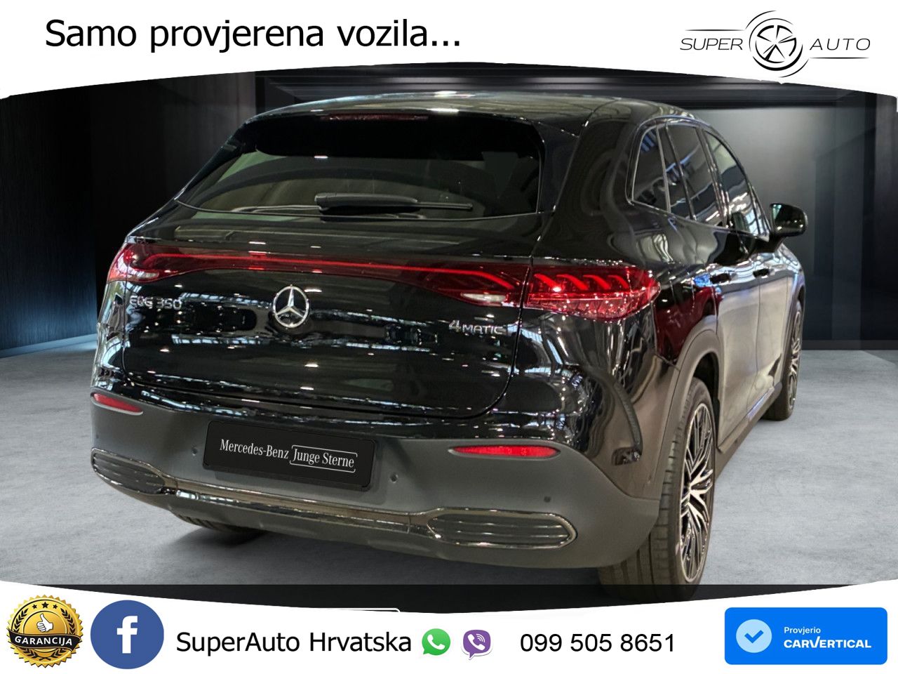 Mercedes EQE SUV 350 100 kWh (292 KS) 4MATIC AMG ZRAČNI+ACC+GR SJED+KAM+PANO