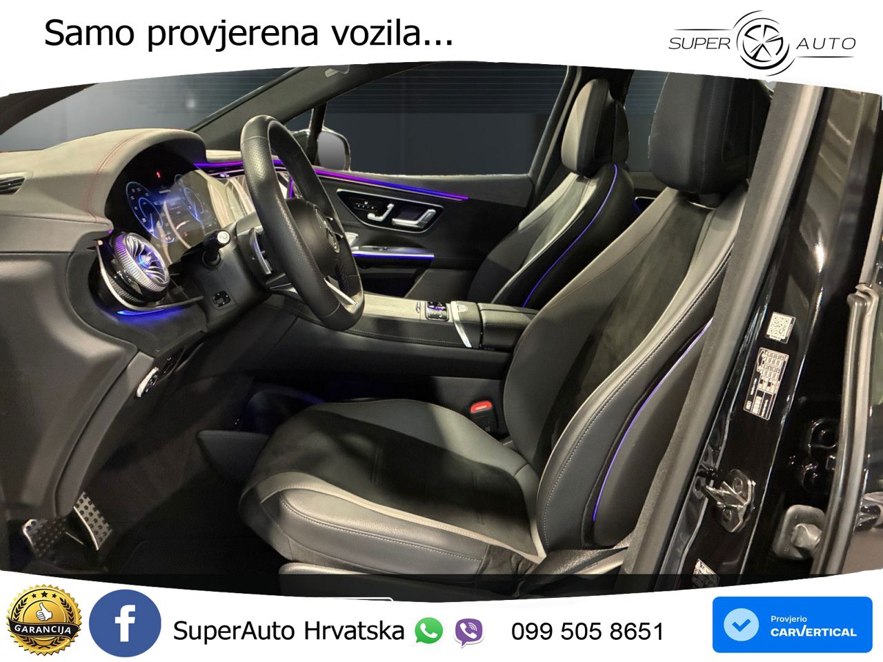 Mercedes EQE SUV 350 100 kWh (292 KS) 4MATIC AMG ZRAČNI+ACC+GR SJED+KAM+PANO